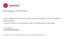 Скриншот отзыва Трансвертум