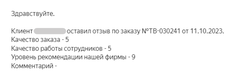 Скриншот отзыва Трансвертум